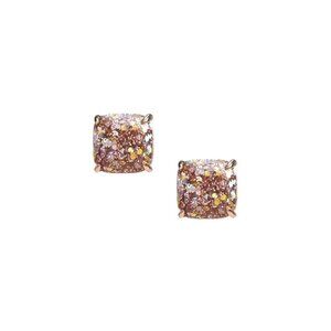 Kate Spade New York Small Square Studs Earrings Rose Gold